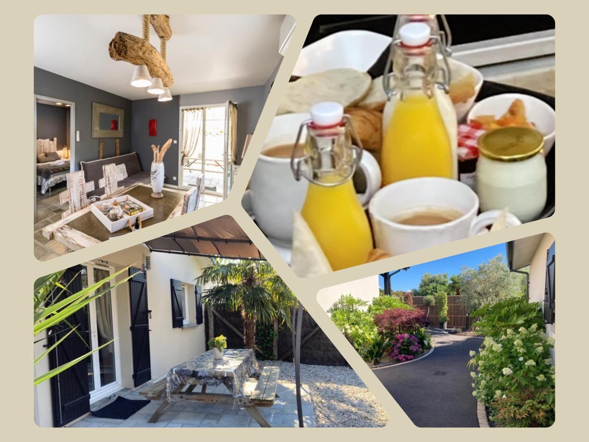 Charme & Confort- Les Cottages Du Bassin D'Arcachon- Petit-Dejeuner Sur Demande - Nuitee, Court Sejour, Semaine Gujan-Mestras Εξωτερικό φωτογραφία